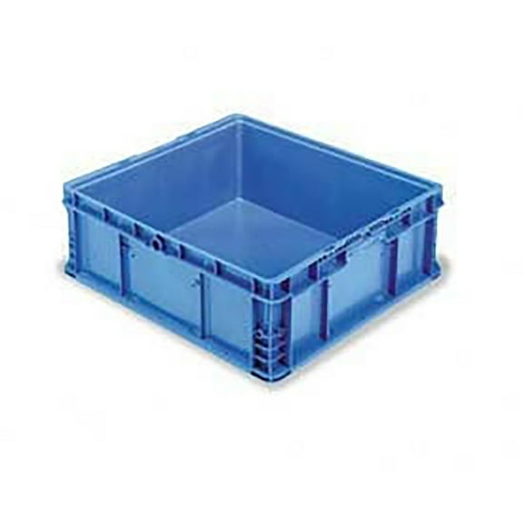 Lewis Bins B649665 ORBIS Stakpak Modular Straight Wall Container - 24 x 22.5 x 8.687 in. - Blue - Polyethylene