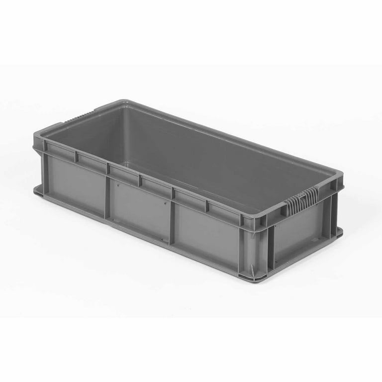 ORBIS Stakpak Plastic 7-1/2, Long Gray x 32 x Container, Stacking 15