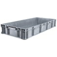thumbnail image 1 of ORBIS Stakpak Plastic Long Stacking Container, 48 x 22-1/2 x 7-1/4, Gray, 1 of 7