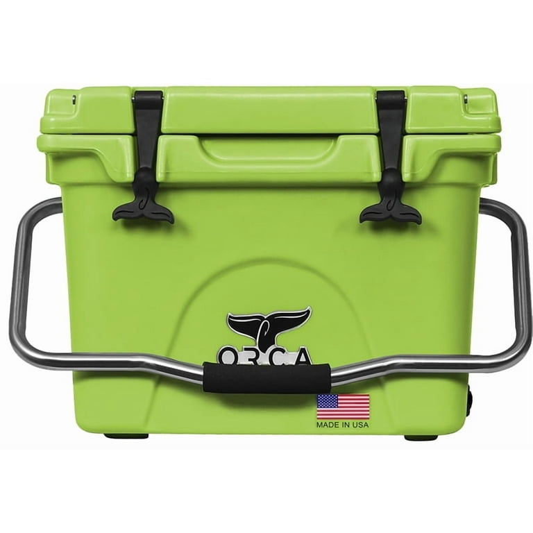 ORCA / クーラーボックス/GREEN 20 QUART ORCA 20 Quart Ice Chest Cooler with Single Flex-Grip Handle and 10