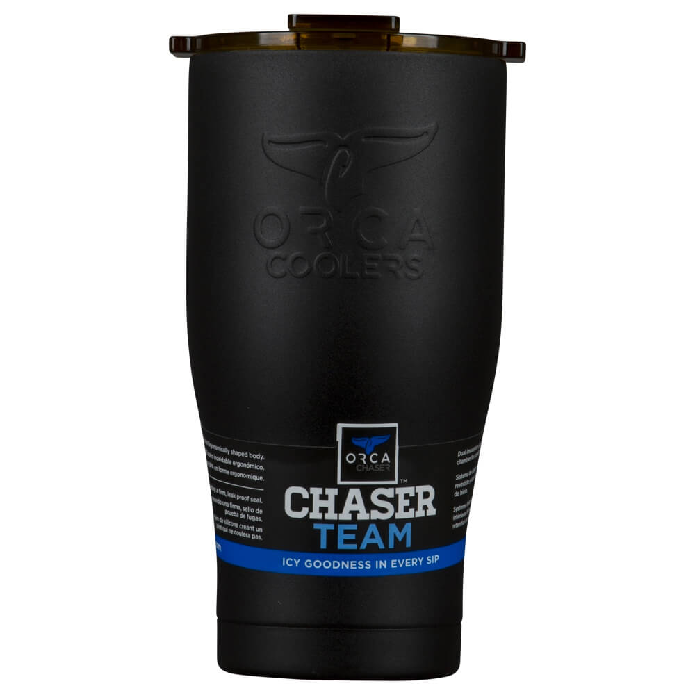 ORCA Coolers ORCA27BLKGLD 27 oz. Black & Gold Team Chaser
