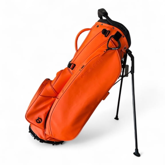 ORCA Golf Dorsal One Stand Bag - Premium 5-Way Divider - Dual Strap, Tawny -