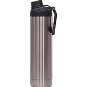 ORCA Hydra Stainless Steel Insulated Water Bottle - Double Wall - 22 Oz, Silver/Black