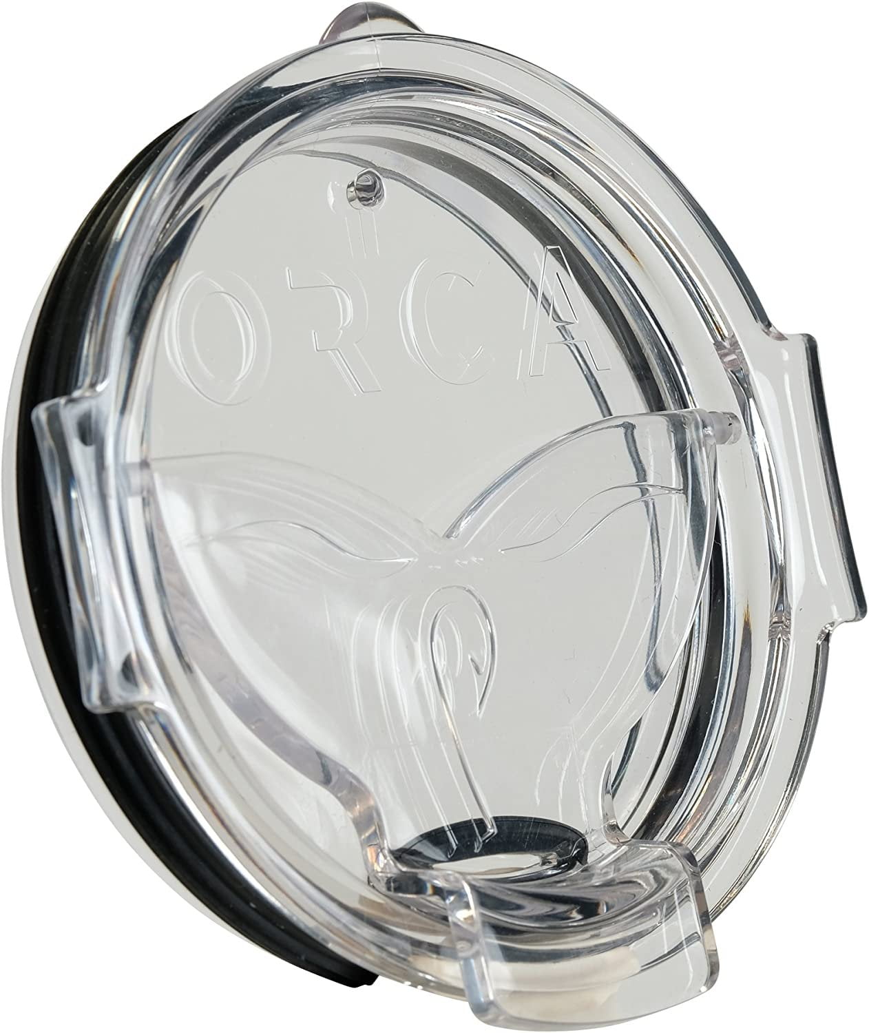 ORCA Whale Tail Flip Flop Chaser Cup Lid, Clear 