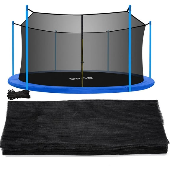 ORCC Trampoline Parts Mat Pad Net Fits 10FT 12FT 14FT 15FT Frames Trampoline