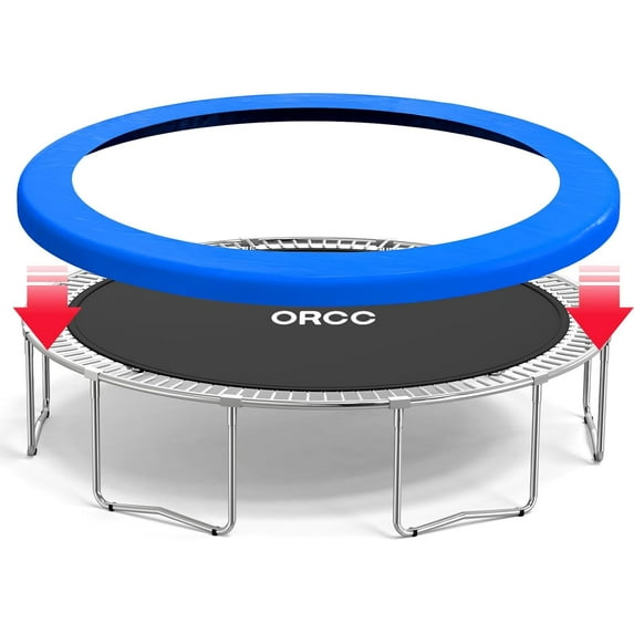 ORCC Trampoline Parts Mat Pad Net Fits 10FT 12FT 14FT 15FT Frames Trampoline
