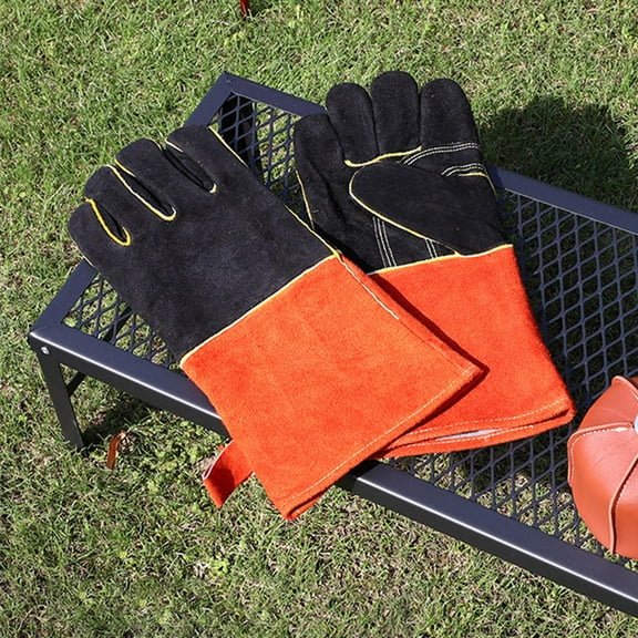 ORDDIART 1 Pair Grilling Gloves for Men BBQ Heat Resistant