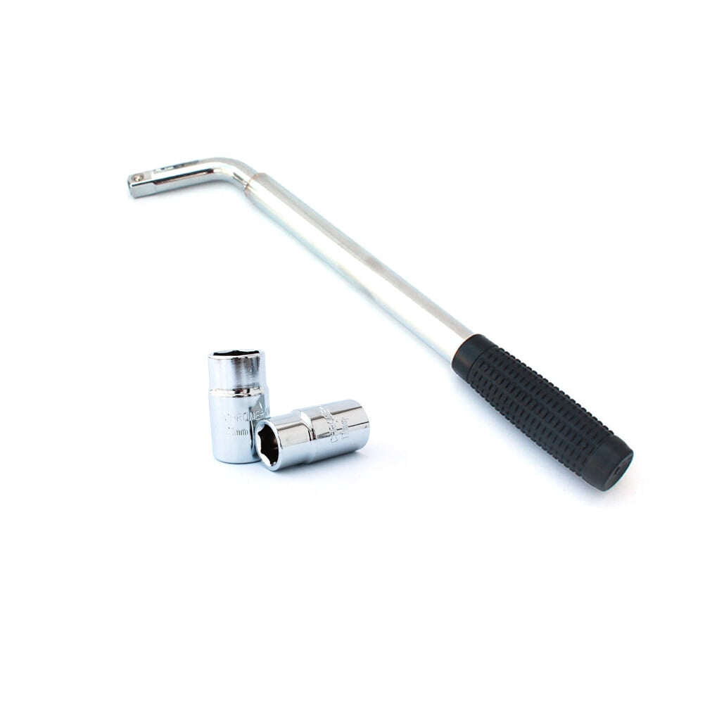 Car Parts Rench SOPOTUTU Car Repair Wrench Wheel Wrench Silver Chrome-Vanadium Steel 1 ...