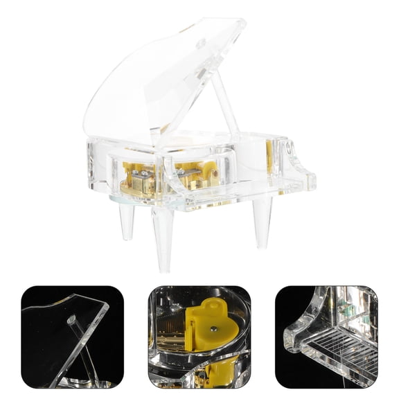 ORDDIART 1 Set Piano Music Box with Sound Production for Educational Toy