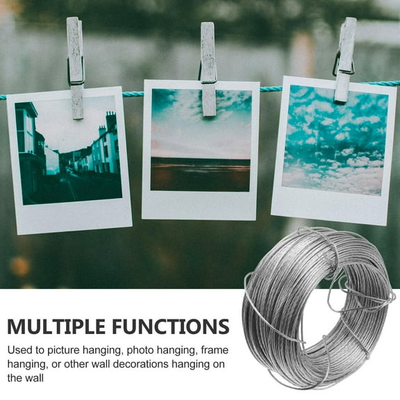 ORDDIART 1 Set Plastic Jacket Picture Hangers for Home Wall Mounting Silver