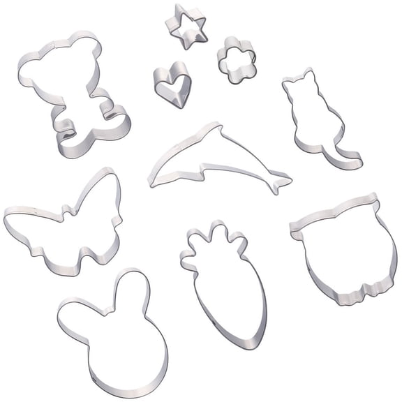 SOPOTUTU Stainless Steel Cookie Cutter Set for Baking, Pastry Molds, Kitchen Tools for Shaping Cookies and Dough