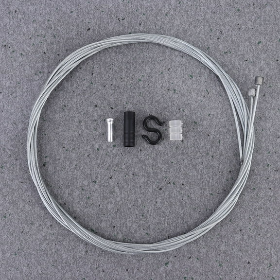 ORDDIART 1 Set Steel Pvc Road Bike Brake Derailleur Cable Pipe Tube For Outdoor Cycling 82.7x0.16x0.16In