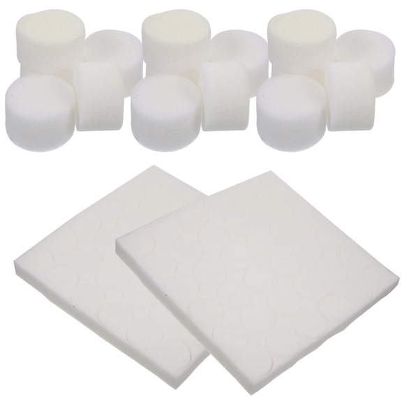ORDDIART 100Pcs White Floating Gardening Block Hydroponic Tool for Efficient Plant Cultivation