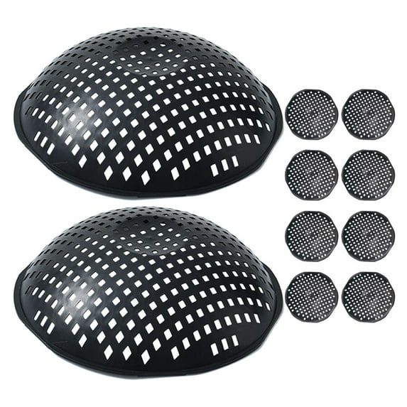 ORDDIART 10Pcs Planter Insert Mat for Indoor and Outdoor Gardening Flowerpot and Ceramic Pot 4.1x4.1x1.4in