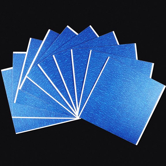 ORDDIART 12 Sheets Heat Resistant Blue Tape Sheet for 3D Printer Bed Adhesive