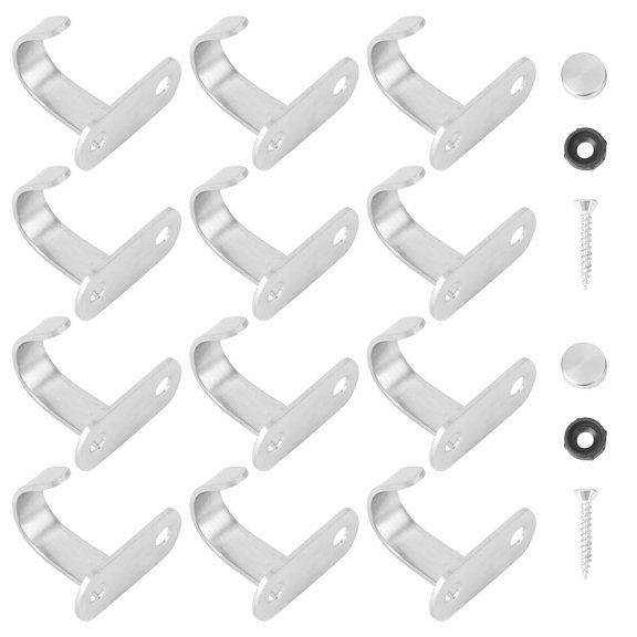 ORDDIART 12pcs Iron Q-Hanger Screw Hooks for Mounting Indoor and Outdoor Ceiling Hooks