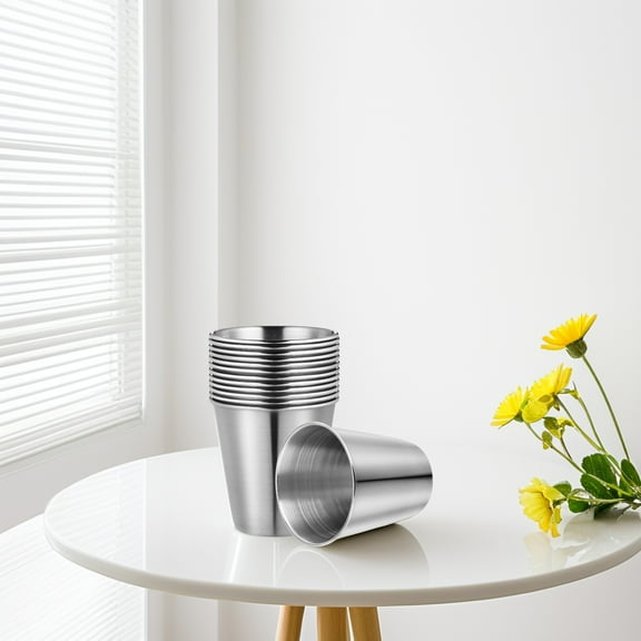 ORDDIART 12Pcs Spirits Cup for Home and Travel 2.2x2.2x2in