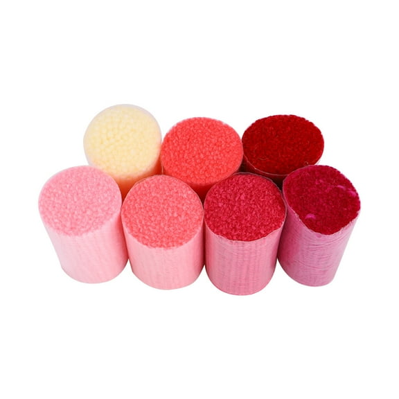 ORDDIART 18Pcs Embroidery Threads for Clothes Accessory Red Woolen Yarn