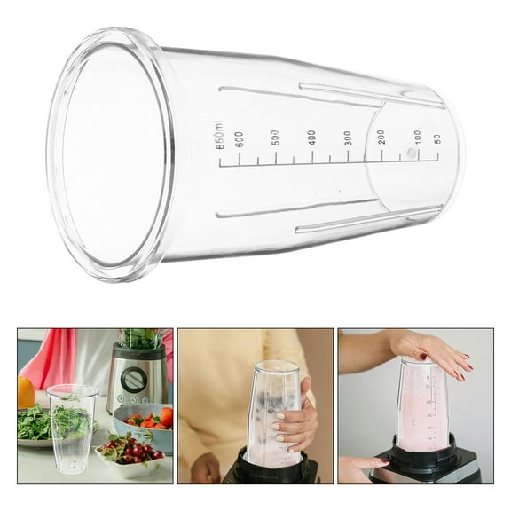 ORDDIART Blender Cups Reusable Pc Blender Accessories Kitchen Use 1Pack 6.73X4.09X4.09In