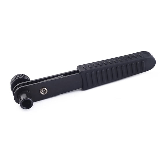 SOPOTUTU Ratchet Screwdriver with Quick Release, Steel Shaft, Ergonomic PVC Handle for Home Repair and Projects
