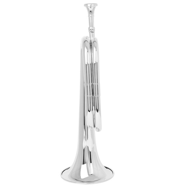 Bugle Instrument Size ORDDIART 1Pack Copper Musical Bugle Instrument for Students 11.8x4.4x4 ...