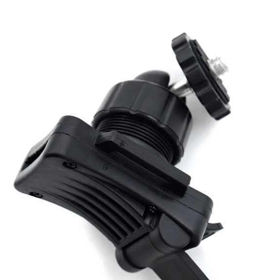 SOPOTUTU Black Adjustable Camera Belt Holder with Shockproof ABS Design for Secure and Carrying