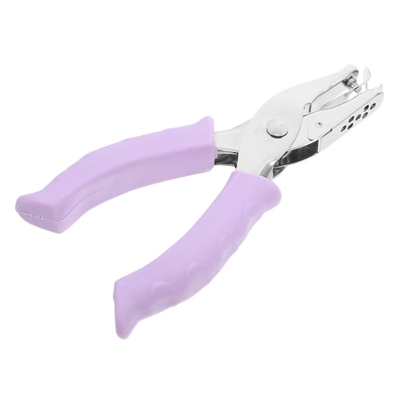SOPOTUTU Portable Metal Handheld Paper Punch, Office Hole Puncher for Document Preparation, 1 Pack, and Easy to Use