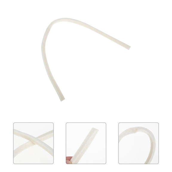 ORDDIART 1Pack Music Tuning Accessories White Wool Strap for Piano Technicians and Musicians