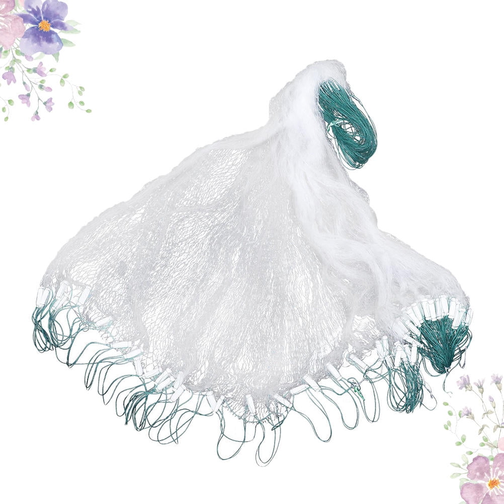 SOPOTUTU Transparent Fishing Net with Float for Effective Fish Catching ...