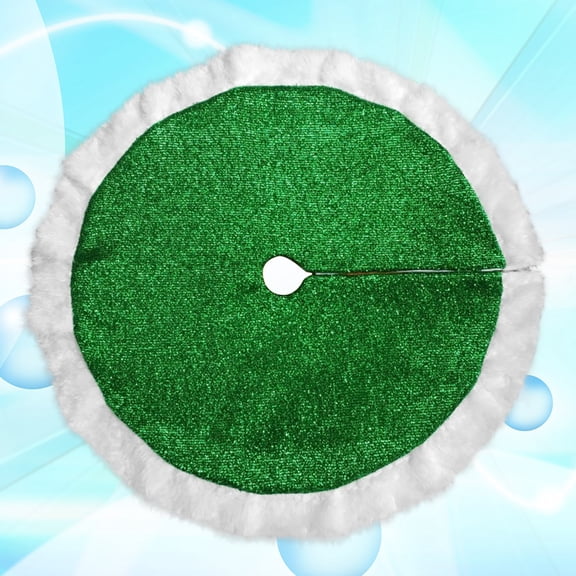 ORDDIART Tree Skirt Small Green Cloth 1Pack