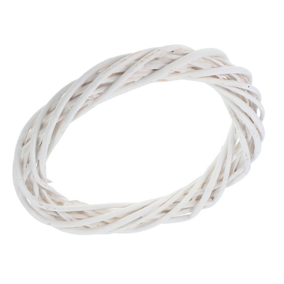 ORDDIART 1Pack Wreath Diy Materials Willow Circular For Indoor Decoration 21.8in
