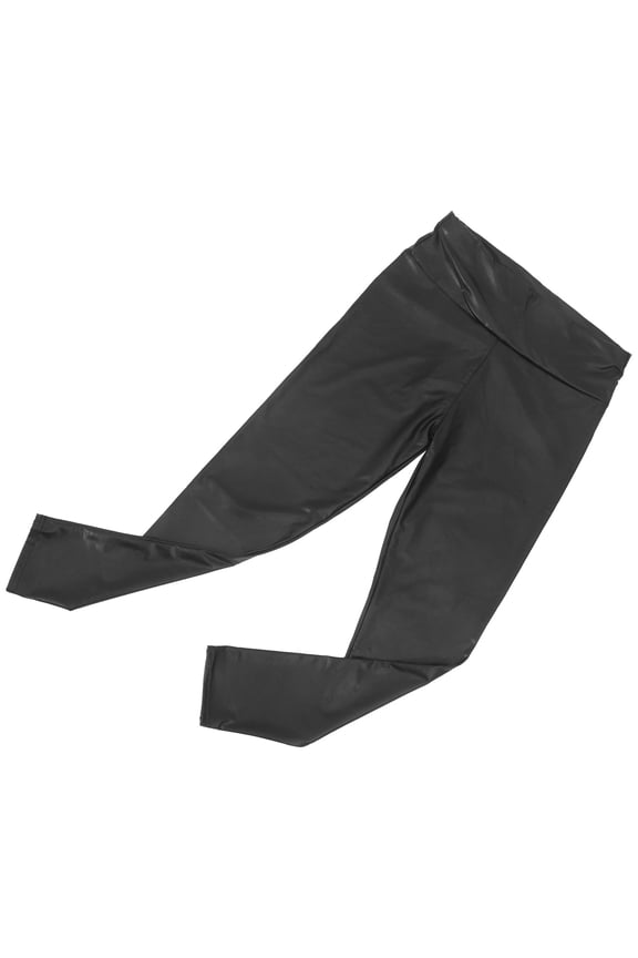 Women's High Waist Yoga Pants, 1 Pack Black XL, Breathable Polyester, Supportive Fit for Workout & Casual Wear