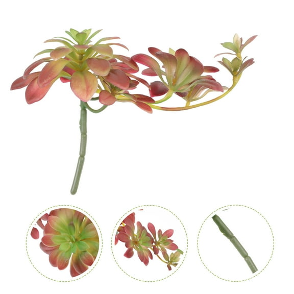 ORDDIART Artificial Hanging Plant with Realistic Rattan Leaves, Plastic Wall Decor for Indoor Outdoor Home Office
