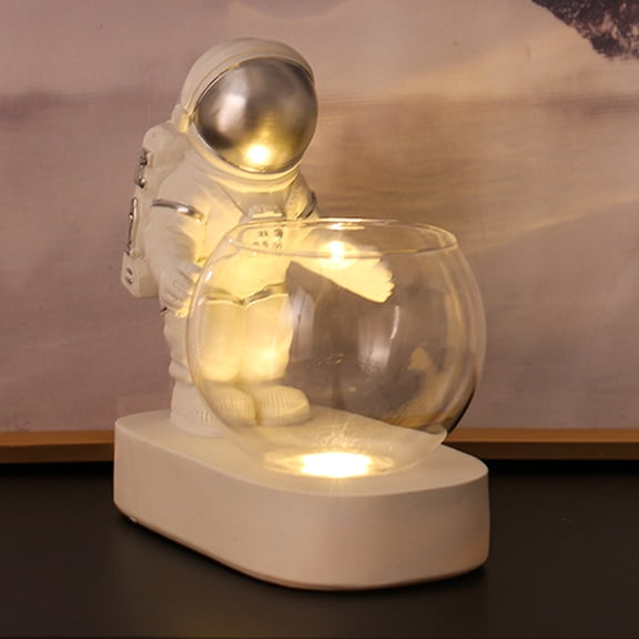 ORDDIART 1Pcs Astronaut LED Table Lamp for Living Room 6.1x5.7x3.1in