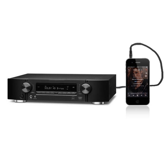 ORDDIART 1Pcs Audio Cable Black for Digital Devices Stereo Audio Transmission 5m