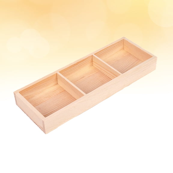 SOPOTUTU Wooden Planter Trays Storage Box for Kitchen and Garden Organization, Plant 1 Set