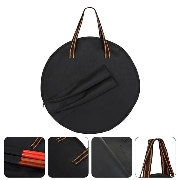ORDDIART 1Pcs Dumb Drum Bag Oxford Cloth Assorted Color Square Drum Pad Storage Bag For Traveling