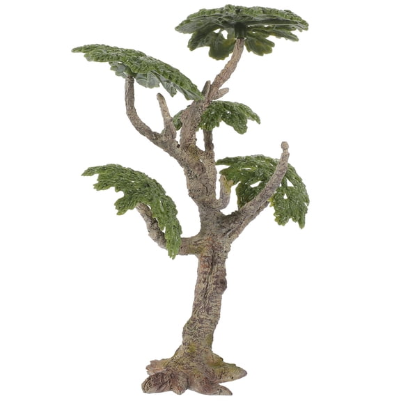 ORDDIART Simulation Tree Model Green Scenery Landscape Decor for Sand Table DIY Model