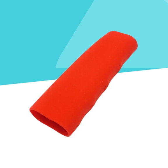 ORDDIART Red Silicone Wave-Shaped Car Interior Covers, Protective Decorative Trim, 4.8x1.7x0.9in, and Stylish