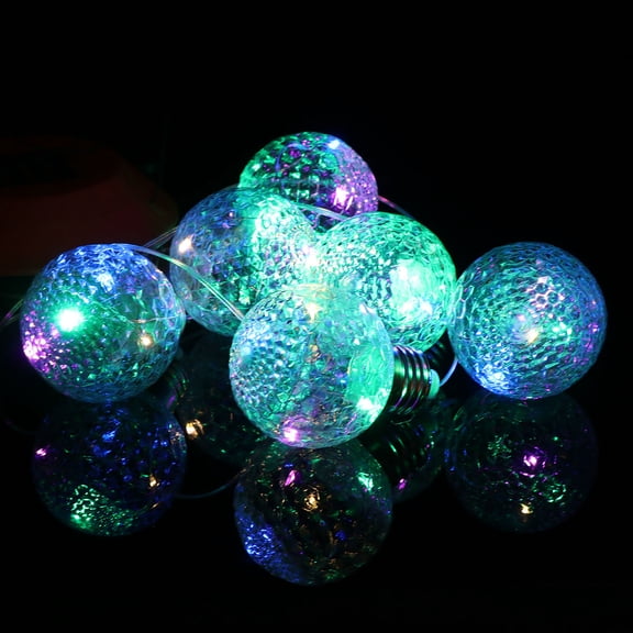 ORDDIART 1Pcs Solar Lights Outdoor Solar Rotating Wind Chime Light Ball Bulb For Home Party Garden Villa Courtyard