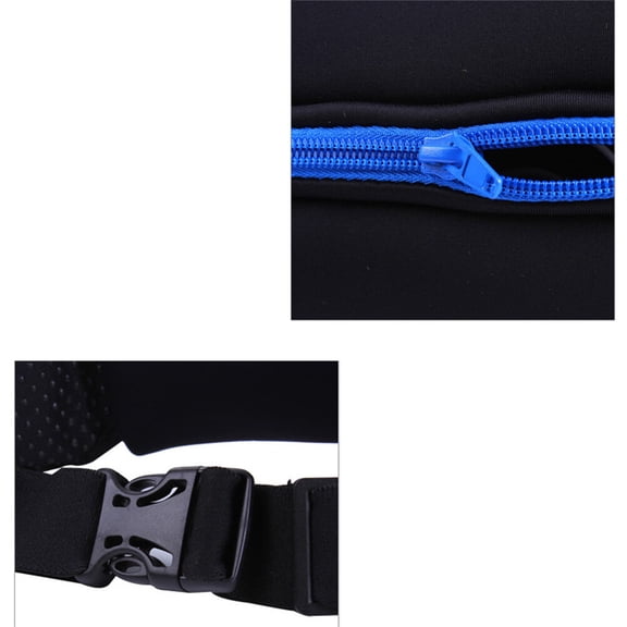 ORDDIART 1Pcs for Running with Adjustable Fit and Secure Storage in Black