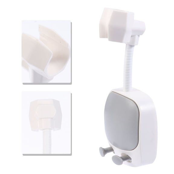 ORDDIART Adjustable Shower Bracket with Spray Holder, 1 Set, Easy Installation for Home Bathroom Use