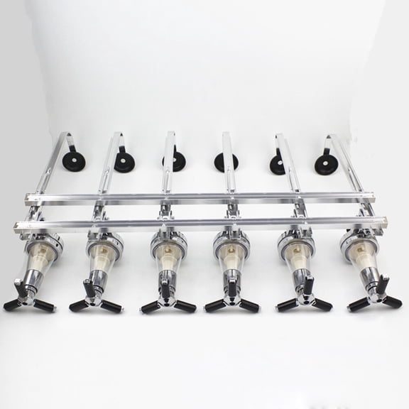 SOPOTUTU Aluminum Alloy Beverage Dispenser Stand for Wine, Beer, Liquor, and Party Drink Serving