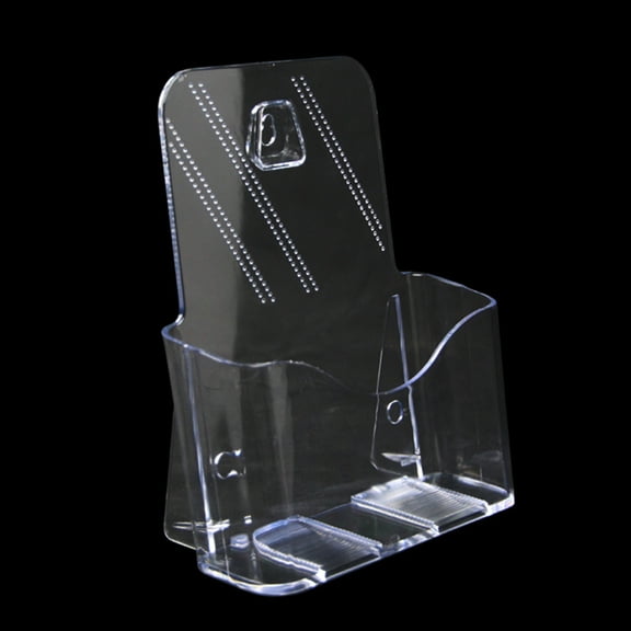 SOPOTUTU Transparent Folder Organizer for Home and Office Document Storage, File Holder for Desk and Workspace