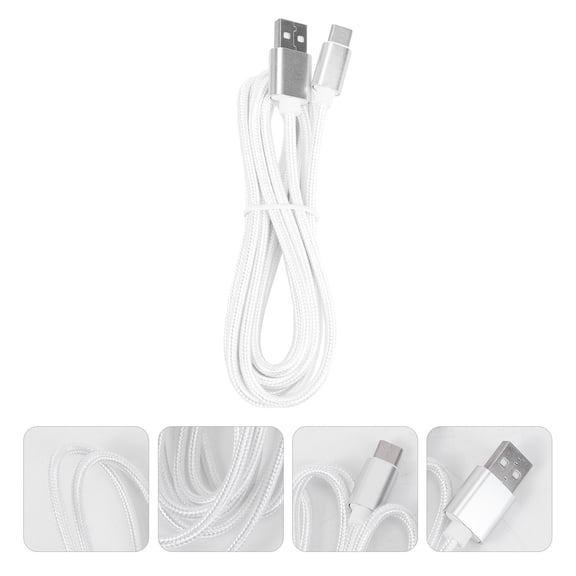 SOPOTUTU USB Type C Cable with Nylon Fiber, Fast Charging and Data Transfer Cord for Phones and Devices