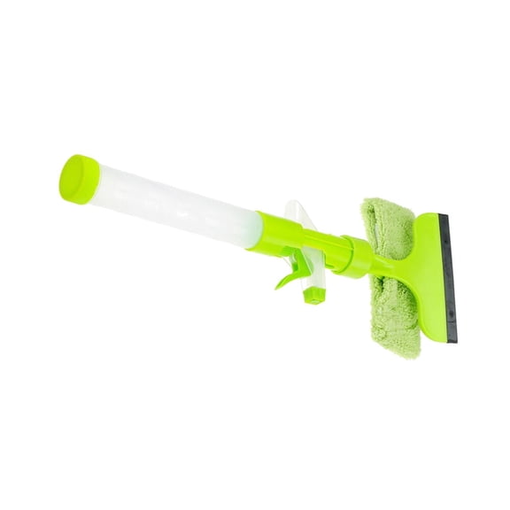 ORDDIART Green Window Squeegee and Microfiber Cleaning Cloth Set for Streak-Free Shine and Easy Window Cleaning
