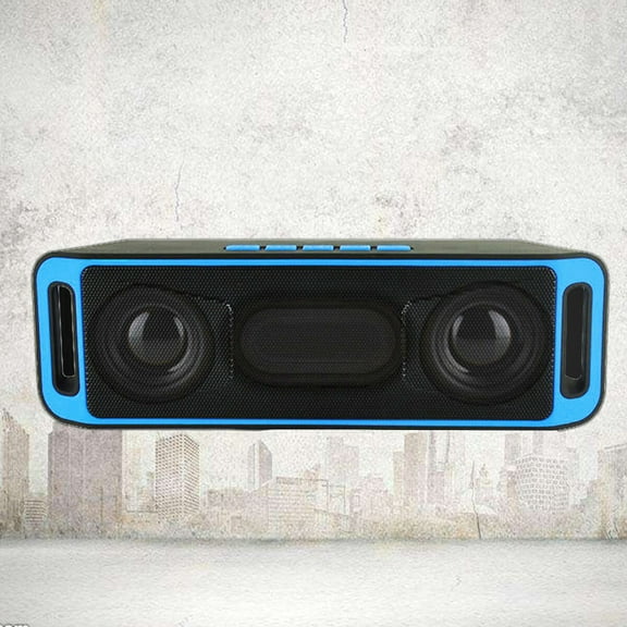 ORDDIART 1Set Mini Portable 4.0 Subwoofer with Stereo Sound for Outdoor Use