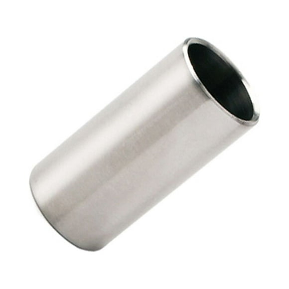 ORDDIART 1Set Steel Guitar Slides Cylindrical Metal Slide for Acoustic and Electric Guitars 5.1x2.5x2.5in