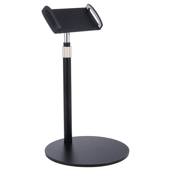 SOPOTUTU Adjustable Black Metal Tablet Stand 5.1x2.6in Compact Holder for Desk and Back to School Use