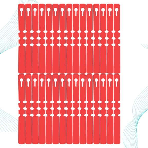 SOPOTUTU 200Pcs Red Plant Tags Waterproof Garden Labels for Outdoor Plant Marking and Tracking